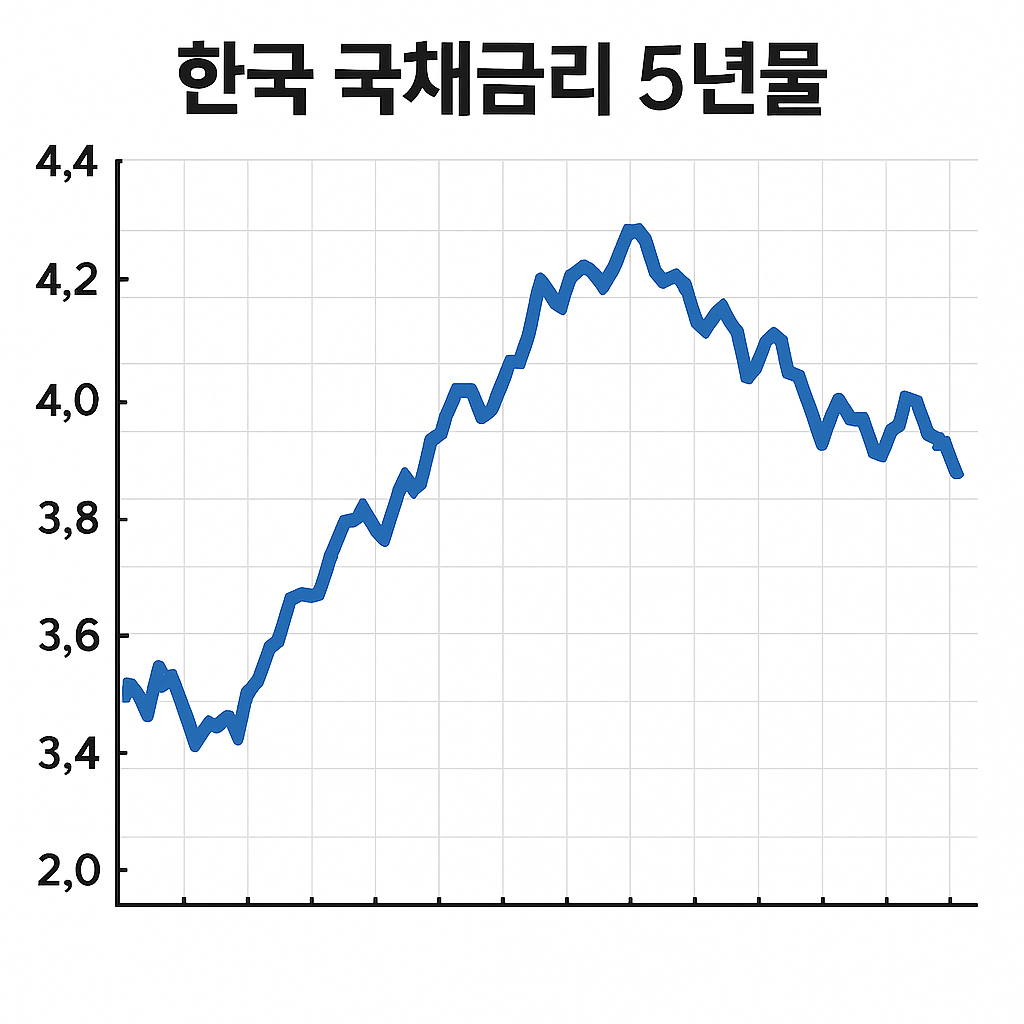 한국 국채 5년뮬